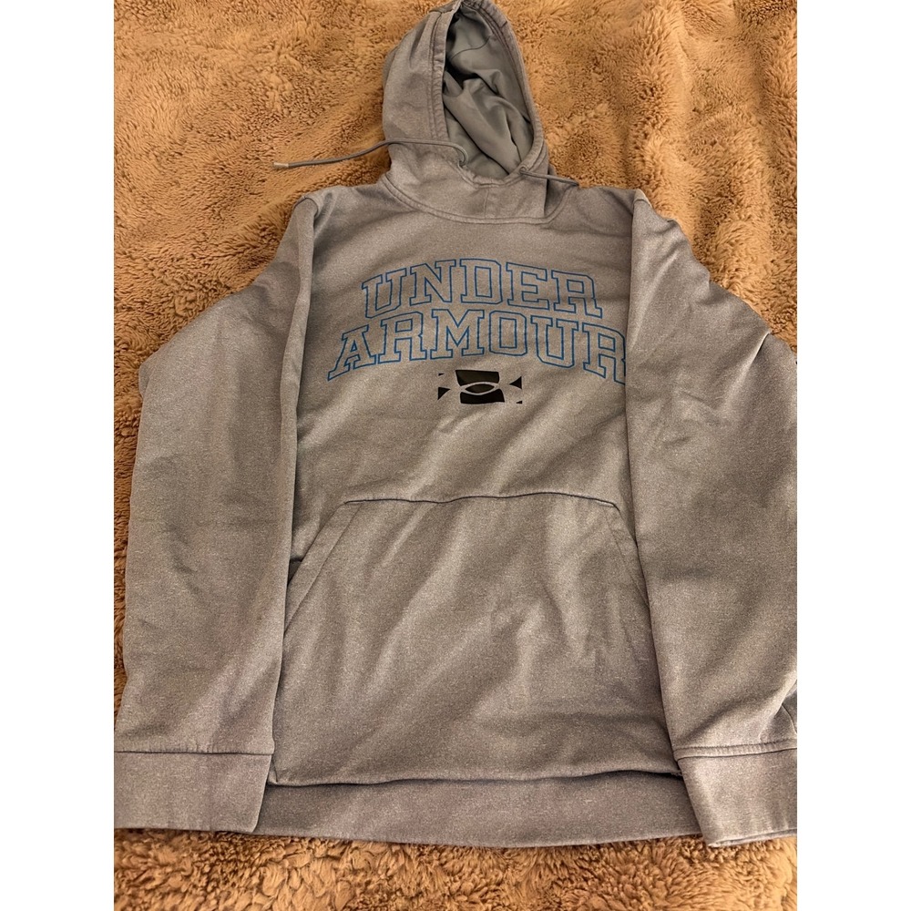 Under Armour Storm Armour Fleece Hoodie Mens Grey Sweatshirt